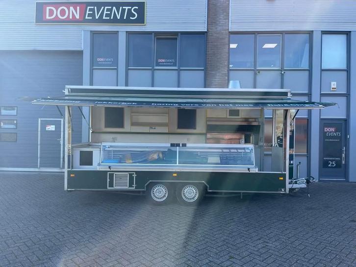 Snackwagen / verkoopwagen / frituurwagen, Auto diversen, Aanhangers en Bagagewagens, Ophalen