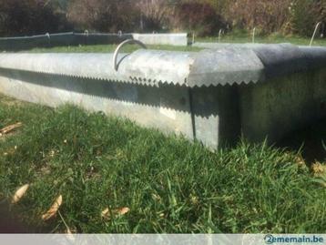 Barrière anti-limaces en galvanisé pour potager