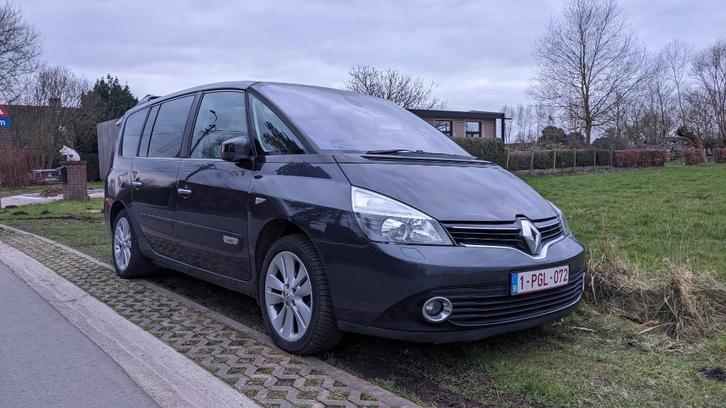 2013 Renault Grand Espace 2.0dCi 175 Initiale Automaat, Auto's, Renault, Particulier, Espace, ABS, Achteruitrijcamera, Adaptieve lichten