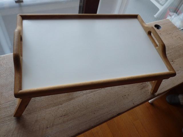 Ontbijtbakje, Huis en Inrichting, Woonaccessoires | Dienbladen, Zo goed als nieuw, Hout, Rechthoekig, Ophalen