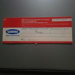 3 oude Sabena-tickets, Verzamelen, Ophalen of Verzenden, Gebruikt