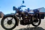 Herstal 500cc militair getuimeld violet uit de jaren 50, Motoren, Ophalen