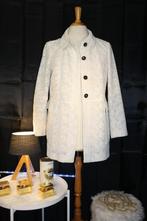 blazer jas in kant, witte kleur, maat : large, merk : zara, Kleding | Dames, Jasjes, Kostuums en Pakken, Jasje, Maat 42/44 (L)