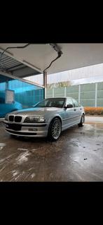 Bmw e46 318i, Auto's, Euro 2, Zwart, Particulier, Zilver of Grijs