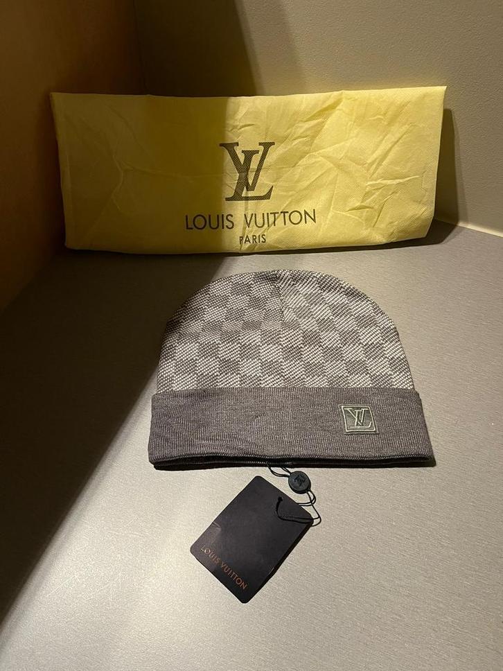 Louivuttons muts, Kleding | Heren, Mutsen, Sjaals en Handschoenen, Nieuw, Muts, Maat 48/50 (M), Ophalen