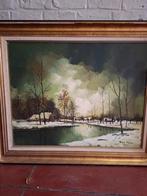 Winterlandschap piet mees, Ophalen of Verzenden
