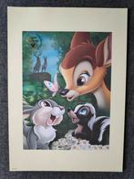 Walt Disney Exclusive Litho - Bambi 2005, Verzamelen, Bambi of Dumbo, Ophalen of Verzenden, Plaatje of Poster, Zo goed als nieuw