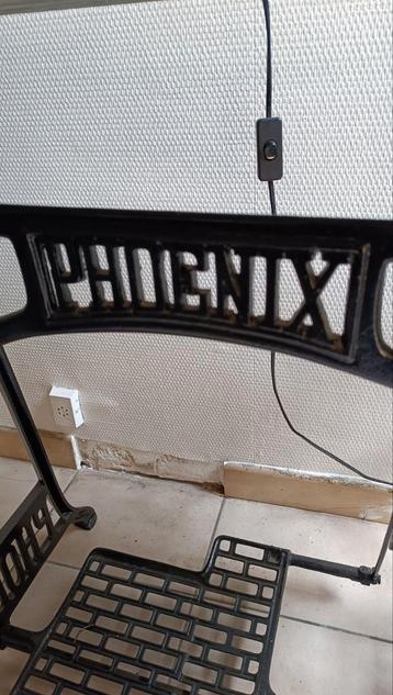 Onderstel stikmachine Phoenix, Enlèvement
