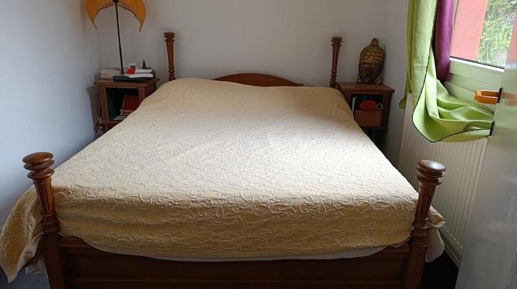 Chambre à coucher ancienne années 1900?, Maison & Meubles, Chambre à coucher | Lits, Comme neuf, Enlèvement