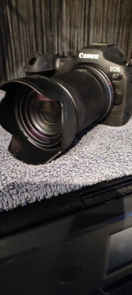 canon R7 met 18-150 lens en 10-18lens, Audio, Tv en Foto, Fotocamera's Digitaal, Zo goed als nieuw, Spiegelreflex, Canon, Geen optische zoom