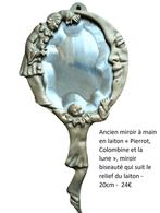 miroir Pierrot, Antiquités & Art, Antiquités | Argent & Or, Enlèvement