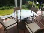 terrastafel, Tuin en Terras, Ophalen, Zo goed als nieuw, Rond