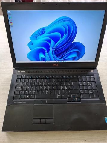 Dell M6800 i7/24GB RAM/256GB SSD+1TB HDD/AMD/Office/Win11 beschikbaar voor biedingen