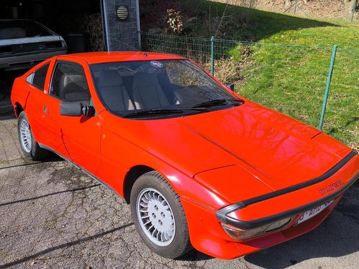 Talbot-Matra Murena, Auto's, Overige Auto's, Particulier, Radio, Benzine, Coupé, 3 deurs, Handgeschakeld, Rood, Beige, Stof, Achterwielaandrijving