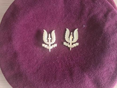 Mutskenteken 1Bn Para origineel messing goudkleurig, Verzamelen, Militaria | Algemeen, Landmacht, Embleem of Badge, Ophalen of Verzenden