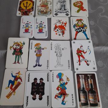 27 verschillende jokers  ( lot). beschikbaar voor biedingen
