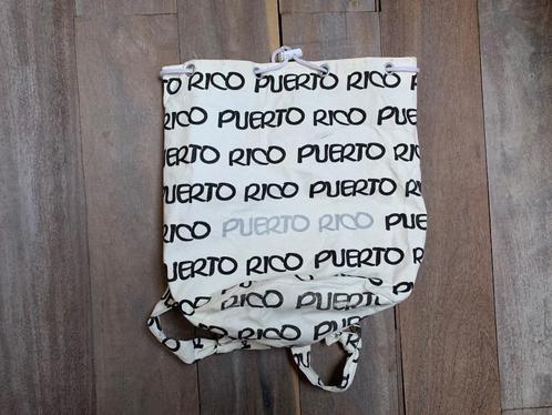Puerto Rico canvas rugzak Puerto Rico 38,5x40cm, Handtassen en Accessoires, Tassen | Rugtassen, Zo goed als nieuw, Overige merken