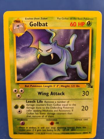 Golbat 34/62 - Fossil beschikbaar voor biedingen