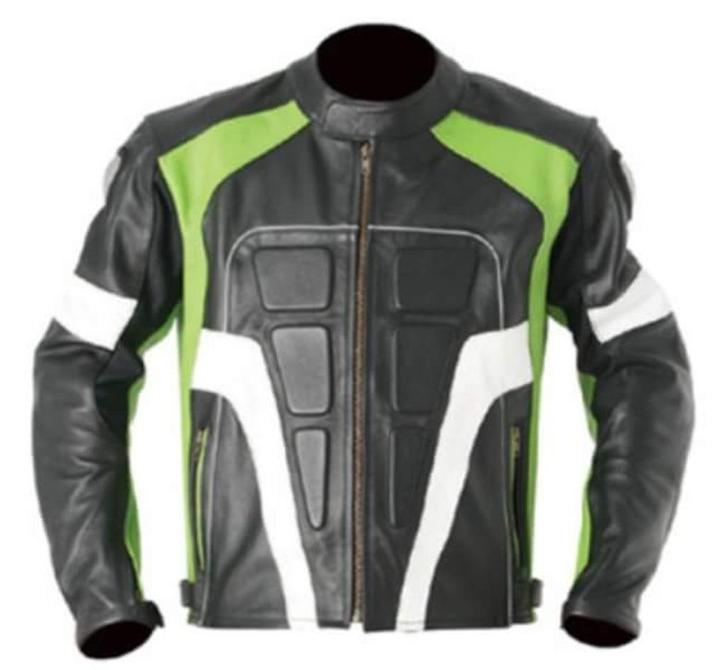 Nieuwe CE-goedgekeurde afneembare leren motorjas, Motoren, Kleding | Motorkleding, Jas | leer, Nieuw met kaartje, Verzenden