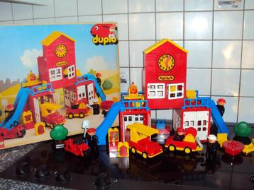 duplo 2658 , retro brandweerkazerne*VOLLEDIG* Uitgave 1989  beschikbaar voor biedingen