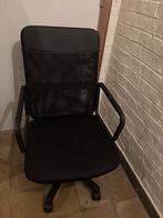 chaise de bureau à donner, Enlèvement, Comme neuf, Noir, Chaise de bureau