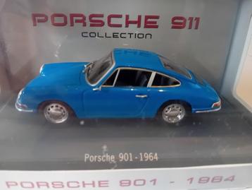 Miniatuur schaal 1:43 auto PORSCHE 911 van 1964 in blister beschikbaar voor biedingen