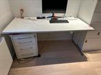 Bureau + laden, Huis en Inrichting, Bureaus, Ophalen, Zo goed als nieuw, Bureau