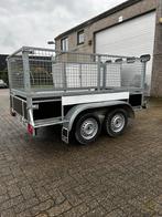 Aanhangwagen dubbele as, Auto diversen, Aanhangers en Bagagewagens, Ophalen, Zo goed als nieuw