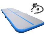 Airtrack 4mx1m gym incl pomp, Sport en Fitness, Turnen, Ophalen, Zo goed als nieuw