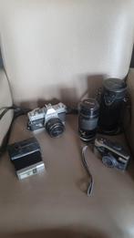 Fotocamera Canon - Nikon, Audio, Tv en Foto, Fotocamera's Analoog, Ophalen, Gebruikt, Spiegelreflex, Canon