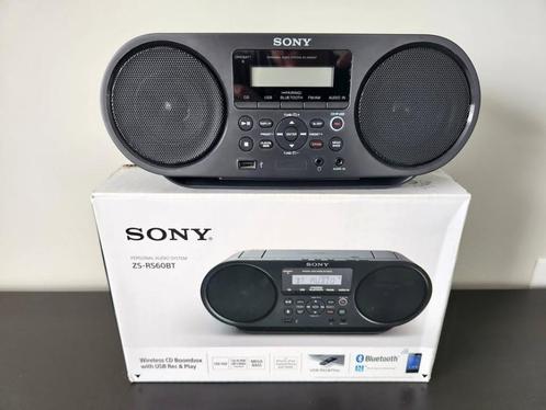 Sony RS60BT boombox Stereo Radio FM & CD met Bluetooth NFC, Audio, Tv en Foto, Radio's, Zo goed als nieuw, Radio, Met cd-speler