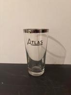 Verre à bière Old Atlas avec bord argenté, Enlèvement ou Envoi, Comme neuf, Verre ou Verres, Autres marques
