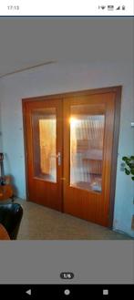 Gratis vintage dubbele deuren, Ophalen, Gebruikt