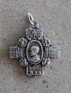 Médaillon, pendentif Pie XII en métal argenté, Enlèvement ou Envoi