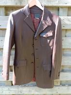 Bruine jas uit echt geitenleder, Kleding | Dames, Jasjes, Kostuums en Pakken, Ophalen of Verzenden, Zo goed als nieuw, Maat 38/40 (M)