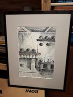 pentekening Katie d'Hondt, Ophalen