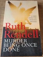 Ruth Rendell - Murder being once done - Engelstalige pocket, Ophalen of Verzenden, Gelezen, Europa overig