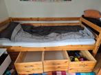 Flexa kinderbed eiken met 4 laden, Kinderen en Baby's, Kinderkamer | Bedden, Ophalen, Zo goed als nieuw, Matras