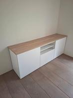 IKEA Bestä TV kast met essenhouten blad, Ophalen, Zo goed als nieuw