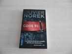 CODE 93        OLIVIER NOREK, Enlèvement ou Envoi, Comme neuf, Europe autre, Olivier Norek