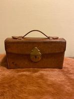 Antiek Lederen etui- koffertje, Antiek en Kunst, Ophalen