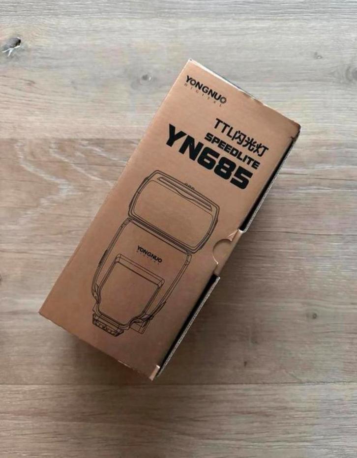 Flash Speedlite/Flash Yongnuo YN685 pour Canon, TV, Hi-fi & Vidéo, Photo | Flash, Comme neuf, Autres marques, Enlèvement ou Envoi