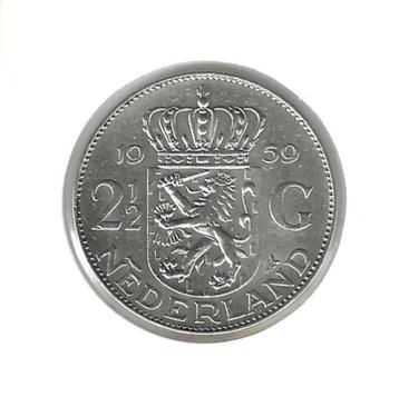 Nederland, 2 1/2 Gulden 1959.