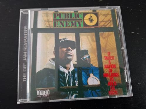 CD Public Enemy - It takes a nation of millions to hold us b, Cd's en Dvd's, Cd's | Hiphop en Rap, Zo goed als nieuw, 1985 tot 2000