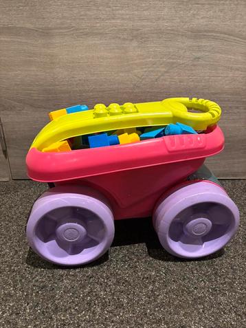Mega Bloks verzamelwagen + extra set blokken beschikbaar voor biedingen