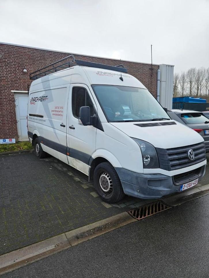 VW Crafter, Autos, Camionnettes & Utilitaires, Entreprise, Achat, Volkswagen, Diesel, Euro 4, 4 portes, Boîte manuelle, Blanc