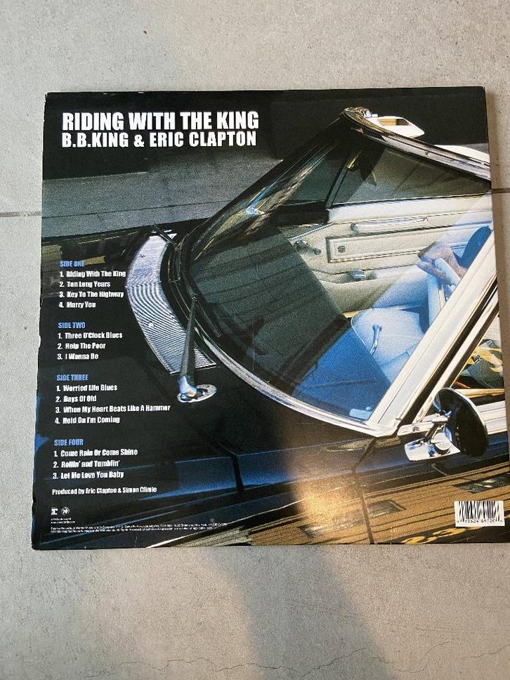 LP B.B. King & Eric Clapton 2LPs, Cd's en Dvd's, Vinyl | Jazz en Blues, Zo goed als nieuw, Jazz en Blues, 1980 tot heden, 12 inch