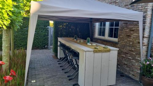 Party-toog uit hout, Jardin & Terrasse, Bancs de jardin, Comme neuf, Bois, Enlèvement