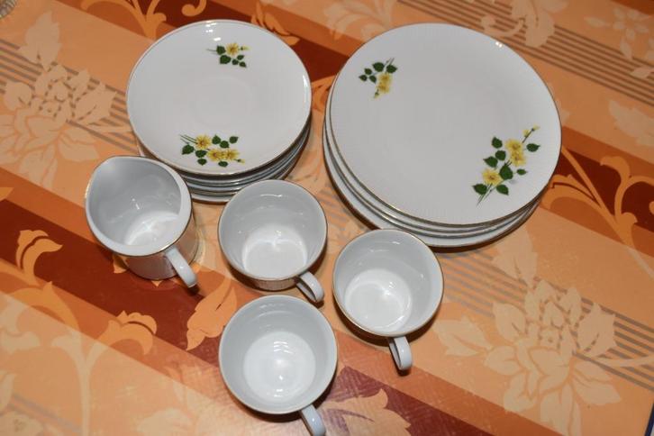 koffieservies Bavaria - Winterling, Huis en Inrichting, Keuken | Servies, Gebruikt, Bord(en), Porselein, Ophalen