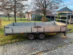 Geremde aanhangwagen 2,7 ton 4m, Enlèvement, Utilisé